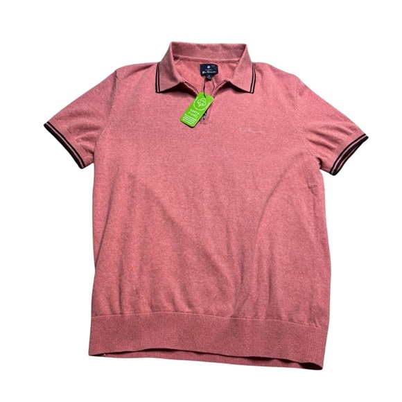🌿 Ben Sherman Earth Friendly Polo Shirt Men’s M Sustainable Cotton 🌿 - Picture 1 of 4